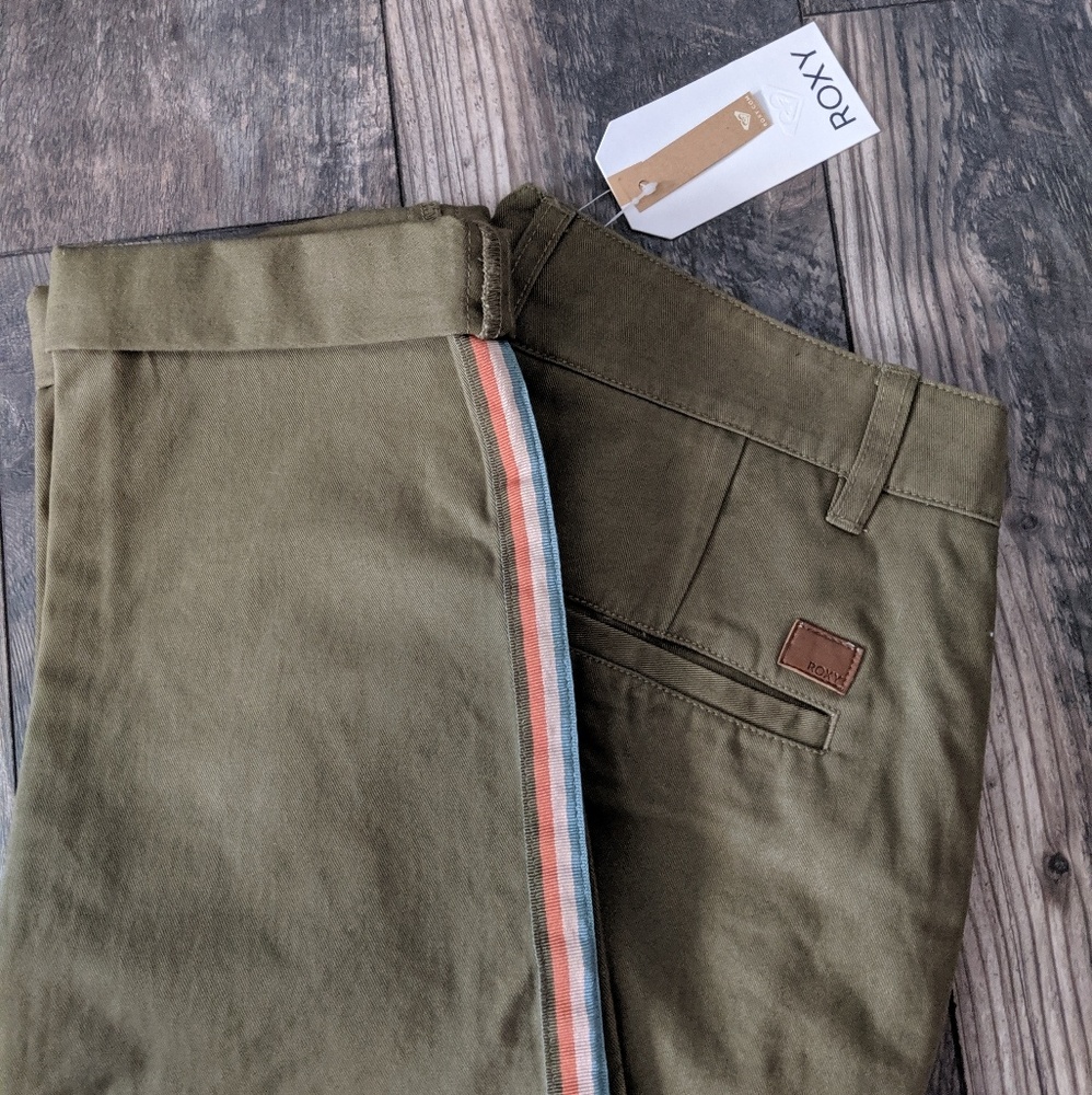 NWT Roxy Poetry Side Stripe Pants